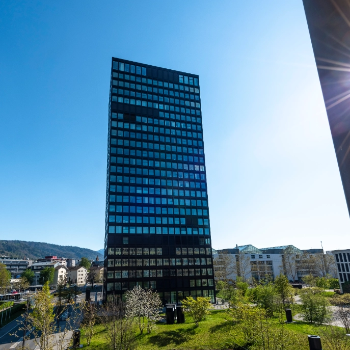 Parktower Stadt Zug