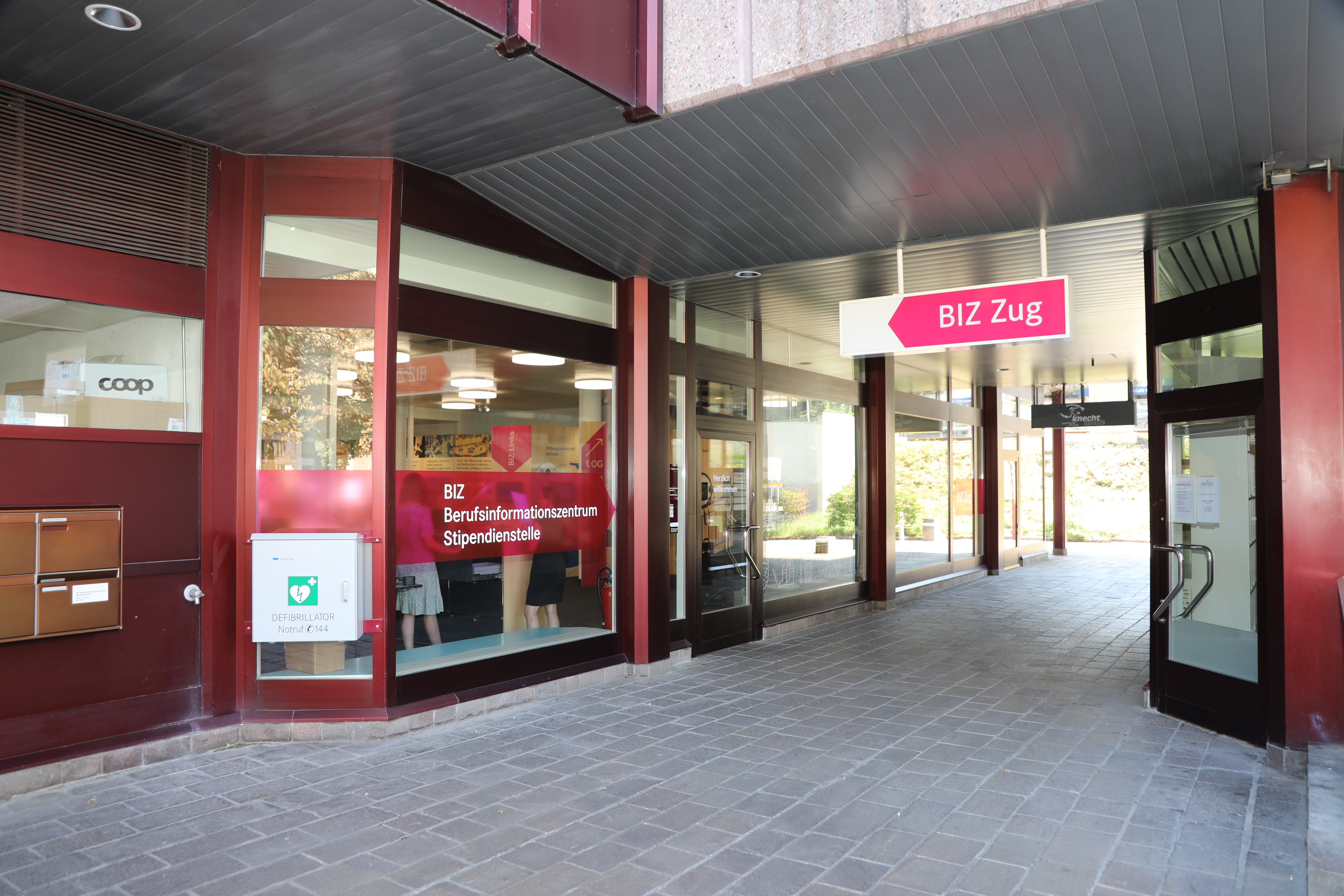 Eingangsbereich BIZ