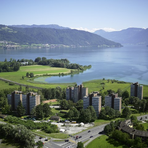 Flugaufnahme von Nordwesten