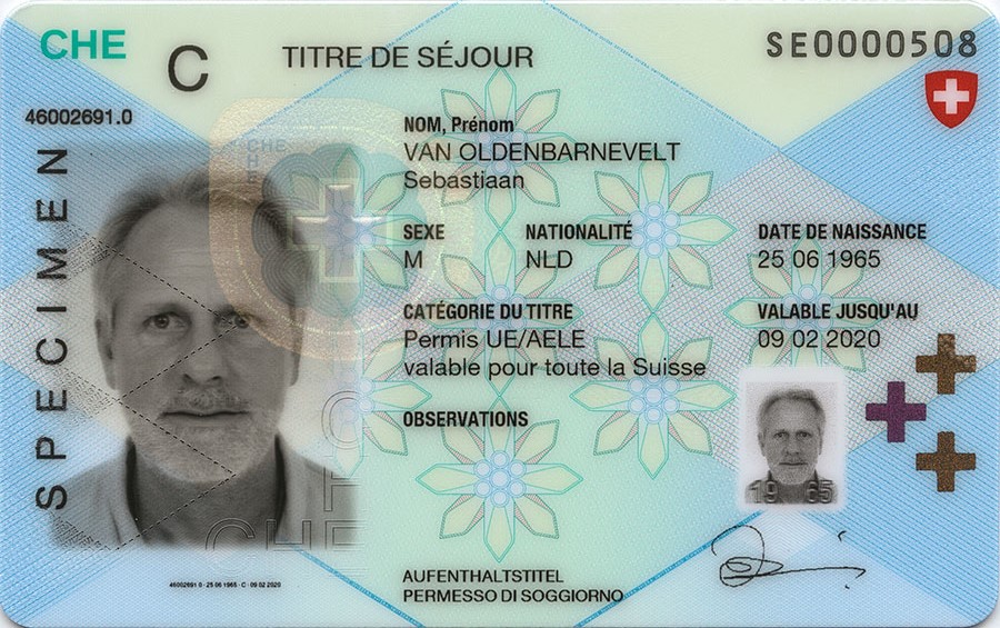 Aufenthaltstitel, Ausweis C für EU/EFTA-Staatsangehörige